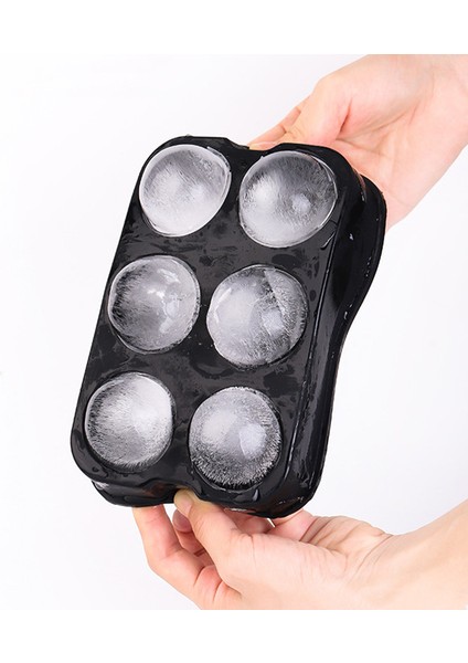 6 Top Stili Silikon Buz Küpleri Kalıp, Buzlu Şeker, Kek, Puding, Çikolata Kalıpları, Kolay Boşaltma Kare Şekilli Buz Küpü Kalıpları (Yurt Dışından)