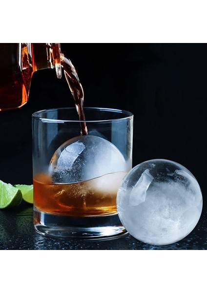 Gy Tarzı Yuvarlak Buz Kalıbı Kapağı ile Plastik Buz Kalıbı Dondurucu Küresel Buz (Yurt Dışından) modelleri