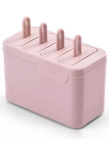 Pembe Tarzı Dondurma Kalıbı Kendin Yap Sihirli Buz Yapıcılar Pratik Popsicle Tatlı Kalıbı Mutfak Aleti Ev Yapımı Tatlı Dondurucu Sevimli Buz Araçları (Yurt Dışından)