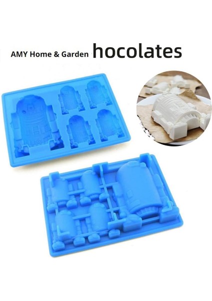 No.2 Tarzı Silikon Dondurma Kalıpları Karakter Şekilleri Çikolata, Buz Küpleri, Jöle, Tatlılar, Tatlılar, Fırınlama Sabun Mum Yapımı Için Ideal (Yurt Dışından) modelleri