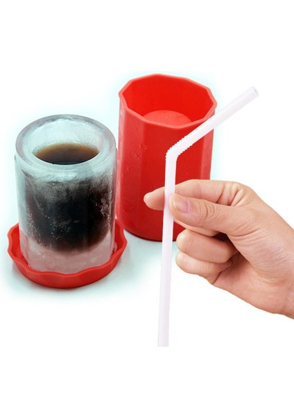 Bir Stil Yeni Kupa Şekilli Kauçuk Mutfak Aksesuarları Dondurulmuş Dondurma Araçları Dıy Buz Küpü Shot Bardak Dondurucu Kalıp Pişirme Buz Tepsileri (Yurt Dışından) fiyatları