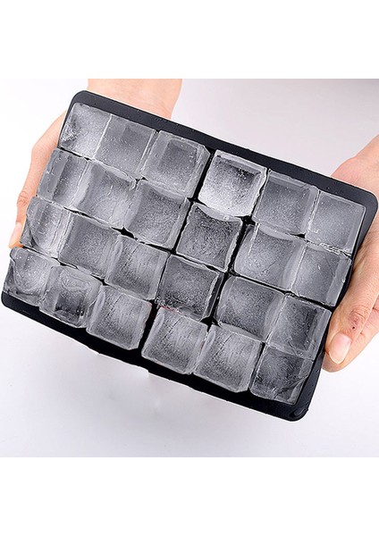 26 Izgara Stili 24 Izgara Silikon Dondurma Küpü Yapıcı Kokteyl Puding Çikolata Kalıpları Kolay Çıkartılabilir Kare Şekilli Buz Küpü Tepsileri Kalıplar - E-Ticaret Için Türkçe Başlık. (Yurt Dışından) fiyatları