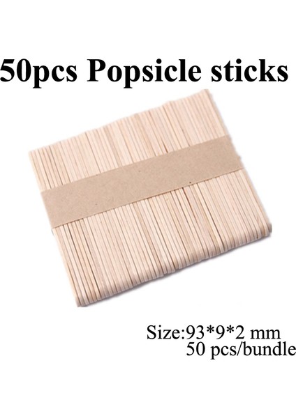 SH010600-50 Çubuk Stili Noel Ağacı Tatlı Araçları Buzlu Kek Kalıbı Yazlık Silikon Buzlu Şerbet Kalıpları ve Çubukları Mutfak Dondurma Kalıpları (Yurt Dışından)