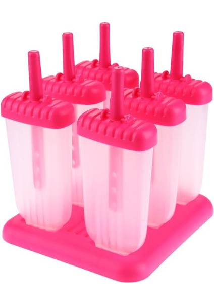 Kırmızı Stil Kendin Yap Buzlu Çubuklu Dondurma Kalıpları Dikdörtgen Şekilli Buzlu Çubuk Kalıpları Stickli Dondurma Makineleri Kalıbı (Yurt Dışından)