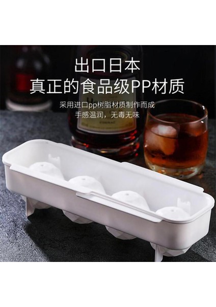 1 Adet Tarzı Silikon Küre Buz Küpü Kalıbı Mutfak Yığınlanabilir Yavaş Eriyen Kendi Buz Topu Yuvarlak Jöle Yapım Kalıbı Kokteyl Içkisi Için (Yurt Dışından) fırsatları