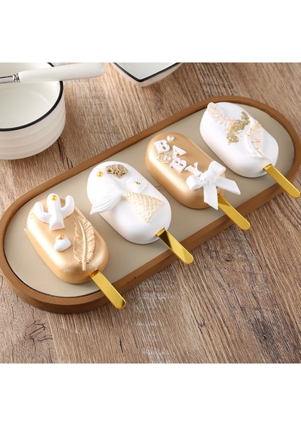 Xgb-Gümüş Tarzı 1 Adet Dondurma Çubuğu Akrilik Dondurma Çubuğu Çocuklar Için Dıy Dondurma Çubuğu El Sanatları Dondurma Çubuğu Kalıbı (Yurt Dışından) indirimleri