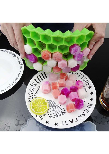 Kapak Stili ile Pembe Kapaklı Buz Küpü Tepsisi Silikon Kolay Çıkarma Kendi Yap Magnum Silikon Kalıp Buz Küpü Yapıcı Kalıp Formları Buz Silikon Glacon Kalıpları Için (Yurt Dışından) indirimleri