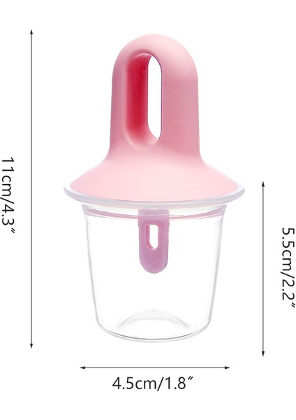 Pembe Tarzı Mini Dondurma Topu Çubuklu Dondurma Kalıbı Bebek Meyve Sallaması Dondurma Kalıbı Kendin Yap Dondurma Kalıbı - E-Ticaret Başlığı (Yurt Dışından)