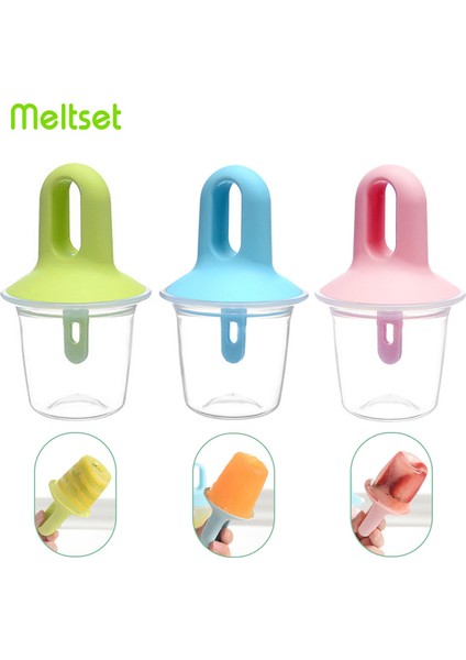 Pembe Tarzı Mini Dondurma Topu Çubuklu Dondurma Kalıbı Bebek Meyve Sallaması Dondurma Kalıbı Kendin Yap Dondurma Kalıbı - E-Ticaret Başlığı (Yurt Dışından)