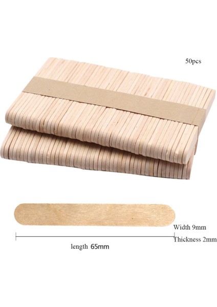 No.5 Tarzı Renkli El Sanatları Kendin Yap Ahşap Çubuk Dondurma Kalıbı Buzlu Çubuk Sanat Yaratıcı Eğitici Oyuncaklar Çocuklar Bebekler Için (Yurt Dışından)