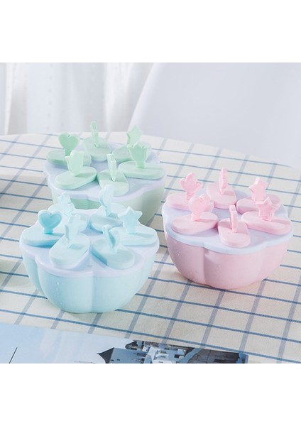 Bir Stil Hücreler Popsicle Kalıpları Mutfak Araçları Dondurma Araçları Gıda Kalitesinde Dondurma Kalıbı Kendin Yap Dondurma Makinesi Tatlı Kalıpları (Yurt Dışından)