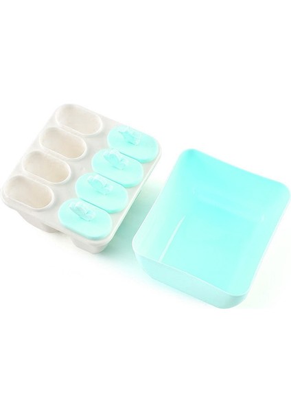 Pembe3 Tarzı 8 Hücreli Silikon Kalıplar Dondurma Çikolata Kalıpları Buz Küpü Tepsisi Gıda Güvenliği Popsicle Yapıcı Kendi Yapımı Derin Dondurucu Dondurma Çubuğu Kalıbı (Yurt Dışından) modelleri