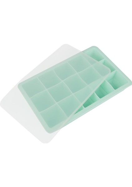 Kırmızı Kapaksız Stil 15 Izgara Silikon Buz Tepsisi Kalıp Plastik Kapaklı Dondurucu Yapıcı Buz Küpü Kalıbı Kare Şekilli Dondurma Yapıcı Mutfak Kendin Yap Aracı (Yurt Dışından) fiyatları