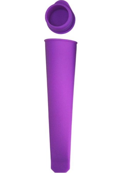 Yeşil Stil Renkli Silikon Pop Buz Kalıbı Muz Popsicles Kalıpları Kapaklı Kendin Yap Dondurma Jöle Lolipop - Dondurma Makinesi Için (Yurt Dışından) indirimleri