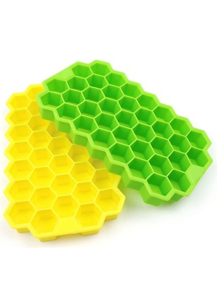 Mor Tarzı Balpeteği Şekilli Buz Kalıbı 37 Yuvalı Kalıp Silikon Kap Dıy Kalıp Çikolata Küp Kek Buz Kalıbı. (Yurt Dışından) modelleri