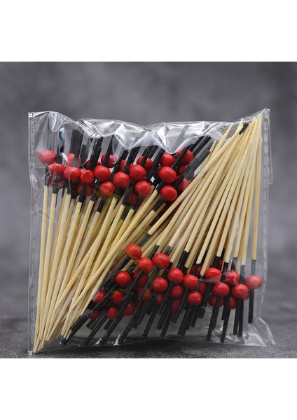 9cm Stil 1 Stil Bambu Süslemeli Kürdanlar Meyve Atıştırmalık Iskenderler Tek Kullanımlık Içecek Süsleme Parti Sofra Malzemeleri Tedarik (Yurt Dışından) indirimleri