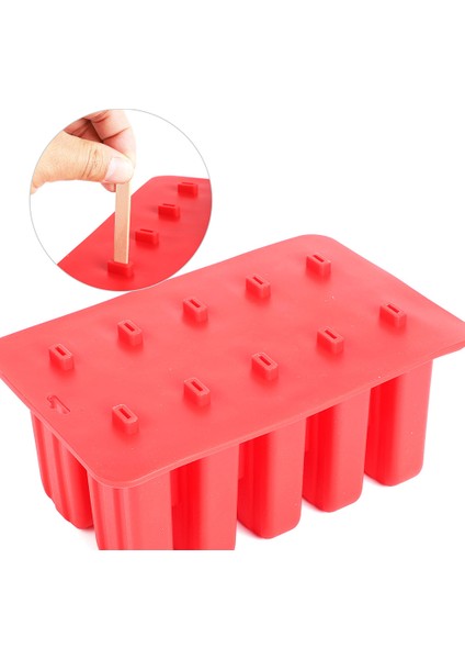 4 Delik Beyaz Stil Silikon Dondurma Kalıbı Delikli Yeniden Kullanılabilir Dondurma Kalıbı Puding Yapıcı Dıy Buzlu Şekerleme Buz Küpü Tepsisi Kapaklı Mutfak Aracı (Yurt Dışından) fırsatları