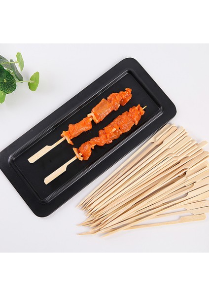 9cm Tarzı Tek Kullanımlık Doğal Bbq Bambu Çöp Şişleri Işlevsel Mangal Mutfak Araçları Meyve Için Kabob Teli (Yurt Dışından)