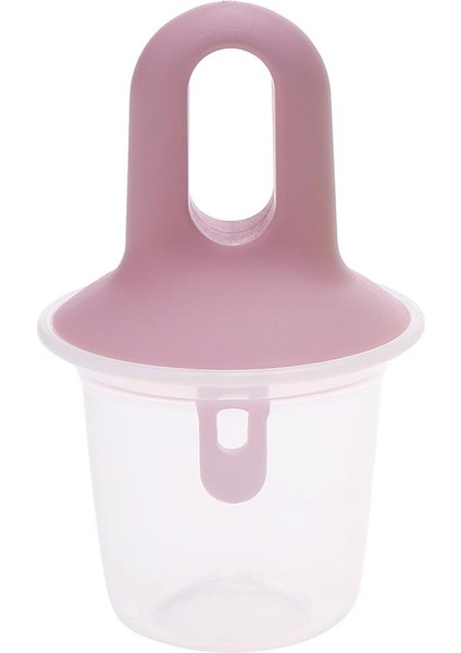 Pembe Tarzı Mlicone Kalıplar Kapaklı Popsicle Dondurma Kalıbı Silikonlu Dondurma Çubuğu Seti Çocuk Bebek Meyve Sütü Shake Dondurma Kalıbı Yiyecek (Yurt Dışından)