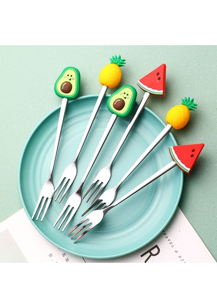Ananas Tarzı Paslanmaz Çelik Sevimli Meyve Şekilli Kahve Kaşığı Meyve Tatlı Kaşığı Çatal Şeker Çay Kaşığı Içecek Masa-Üstü Mutfak Gereçleri (Yurt Dışından) fiyatları