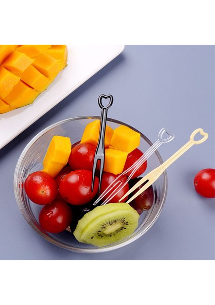 Gri Stil Meyve Çatalı Mldren Atıştırmalık Kek Tatlı Gıda Meyve Çöpü Kürdan Bento Öğle Yemeği Parti Dekorasyonu (Yurt Dışından) fırsatları