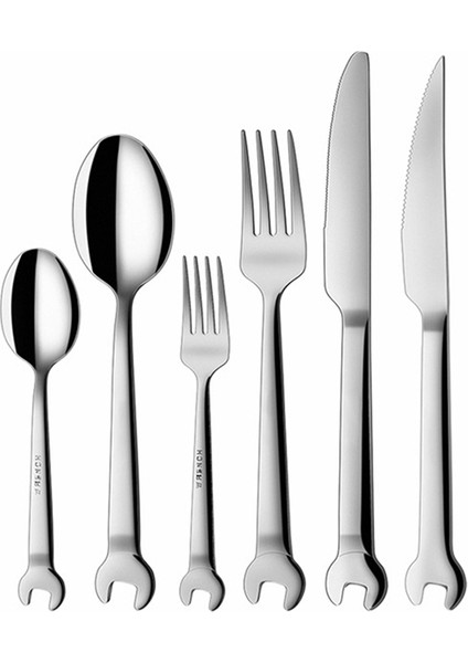 Biftek Bıçağı Stili Paslanmaz Çelik Yaratıcı Wreape Yemek Takımı Bıçak Mutfak Aksesuarları Yemek Çatal Kaşık Aile Kampı (Yurt Dışından) fiyatları