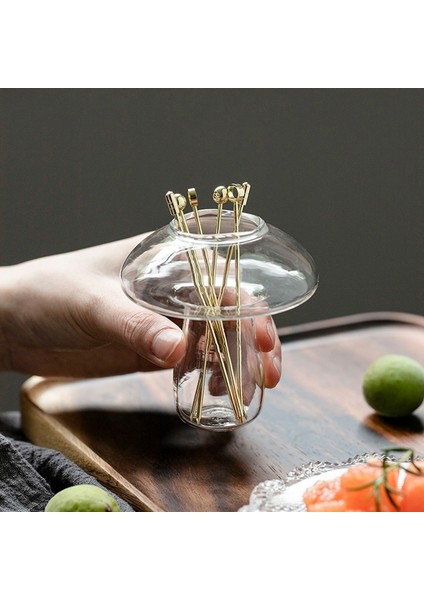 Tip A 6 ile Çatal Stili Altın Kaplama Tatlı Kek Atıştırmalık Çatal Masa Üstü Çiçek Vazo Kavanoz Ev Restoran Parti Malzemeleri - Paslanmaz Çelik Meyve Çatalı (Yurt Dışından) indirimleri