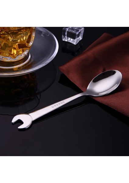 Çatal Tarzı Yaratıcı Wreape Çay Çatalı Paslanmaz Çelik Yemek Kaşığı Kahve Kaşığı Çatal Takımı Sofra Malzemeleri Aile Kamp Mutfağı Aksesuarları (Yurt Dışından) fırsatları