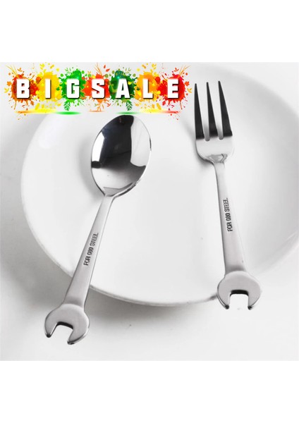 Çatal Tarzı Yaratıcı Wreape Çay Çatalı Paslanmaz Çelik Yemek Kaşığı Kahve Kaşığı Çatal Takımı Sofra Malzemeleri Aile Kamp Mutfağı Aksesuarları (Yurt Dışından) indirimleri