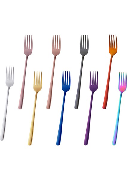 Çay Kahve Tarzı 1 Adet Yemek Takımı Batı Tarzı Paslanmaz Çelik Restoran Parti Malzemeleri Yemek Çatalı Çok (Yurt Dışından) modelleri