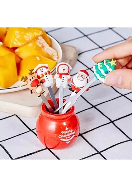 1 Takım Tarzı Için 5 Adet Prenses Paslanmaz Çelik Tatlı Meyve Çatallar Tutucu Seti Mini Salata Meyve Tadım Çatalı Yiyecek Seçtirme Çocuklar Için (Yurt Dışından) fırsatları