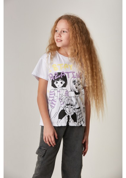 SGK-1203 Kız Garson T-Shirt