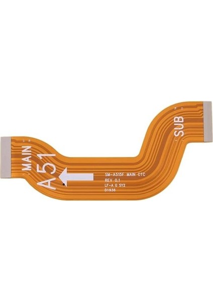 Samsung Galaxy A51 A515F Ile Uyumlu Şarj Bordu Ara Film Flex