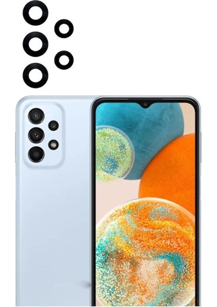 Samsung Galaxy A23 4g A235F Ile Uyumlu Kamera Camı