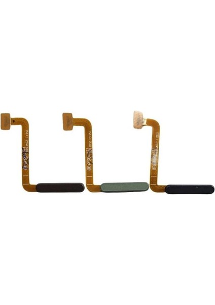 Samsung Galaxy M23 M236B Ile Uyumlu Tuş Parmak Izi Film Mavi