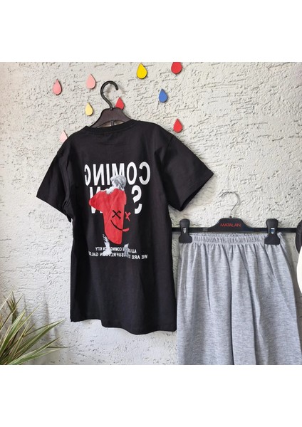 Cominsoonn Yazılı Alt Üst Takım Erkek