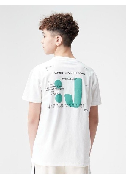 Erkek Çocuk Pamuklu Yazılı Tshirt fırsatları