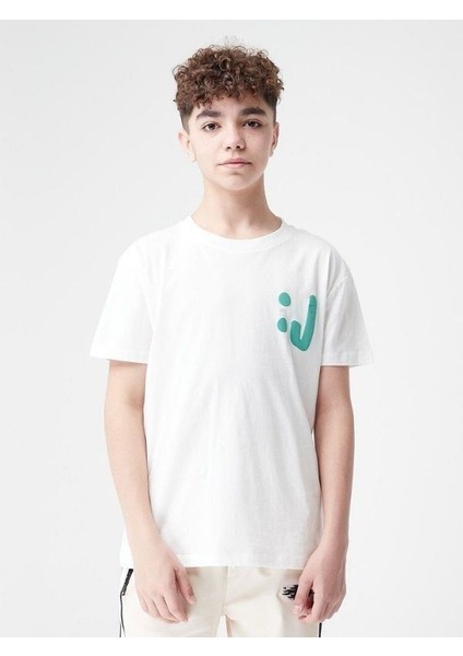 Erkek Çocuk Pamuklu Yazılı Tshirt