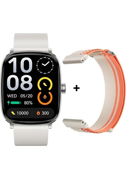 Tekno Trust Resmi Distribütör Garantili Rs5 Akıllı Saat Gümüş Sesli Görüşme (Haylou Türkiye garantili) Gümüş 2 modelleri