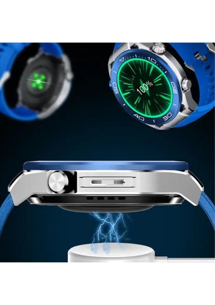 Tekno Trust 300-400 Mah Watch Ultimate Max Akıllı Saat 49"mm IP67 Full Hd Ekran Sesli Arama Nfc 2 Kordonlu 6 Ay modelleri