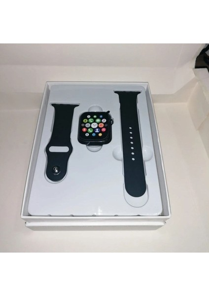 Tekno Trust Beyaz Kappgo PLUS/2022 Akıllı Saat Türkçe Menü Watchplus 41-45 mm Ithalatçı Garantili 300-400 Mah Y modelleri