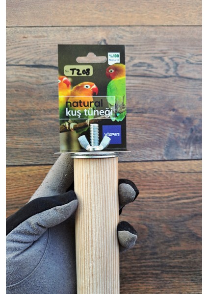 Venty 35 cm Pedikür Kumlu Papağan Tüneği 35 cm | Macaw | Kakadu | Jako | Amazon | Kayık | Alexander | Kumlu Zımpara Tünek indirimleri