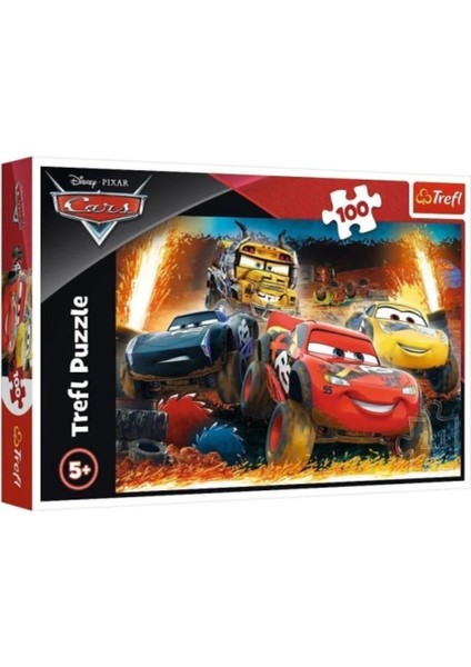 PUZZLE-16358 Disney Cars 3 100 Parça Puzzle Yapboz