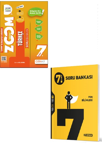 7. Sınıf Zoom Türkçe - Hız Yayınları 7. Sınıf Fen Bilimleri Soru Bankası