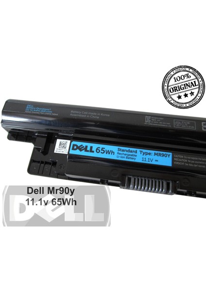 Dell 3521 5521 MR90Y Xcmrd P28F P40F Orjinal Batarya 11.1V 65WH