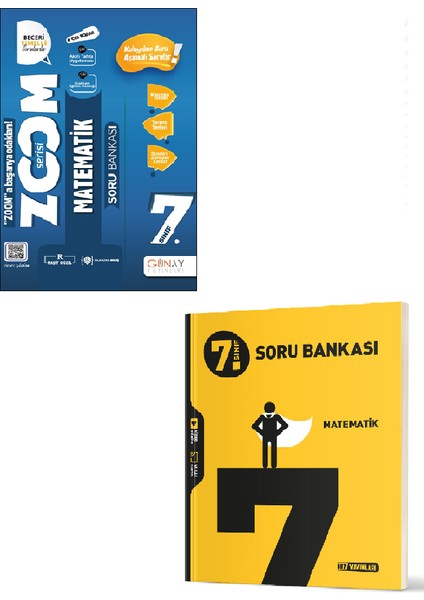 7. Sınıf Zoom Matematik - Hız Yayınları 7. Sınıf Matematik Soru Bankası