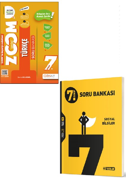 7. Sınıf Zoom Türkçe - Hız Yayınları 7. Sınıf Sosyal Bilgiler Soru Bankası