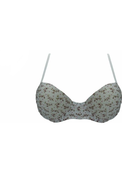 Çiçekli Destekli Sütyen
