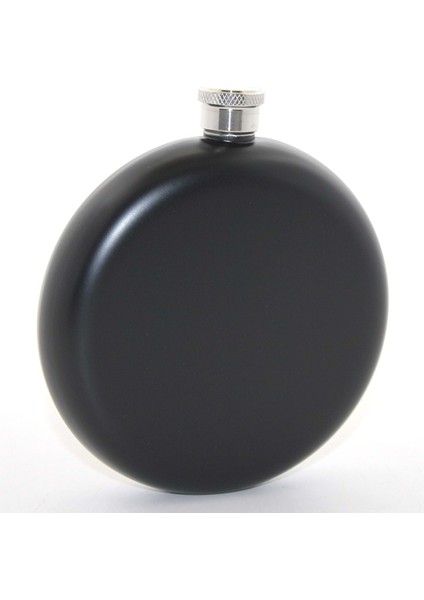 Paslanmaz Çelik Yuvarlak 5 Oz Tekli Matara