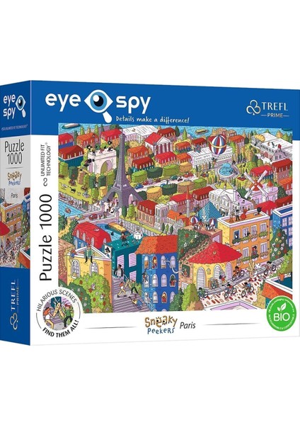 1000 Parça Yapboz Paris Fransa Puzzle